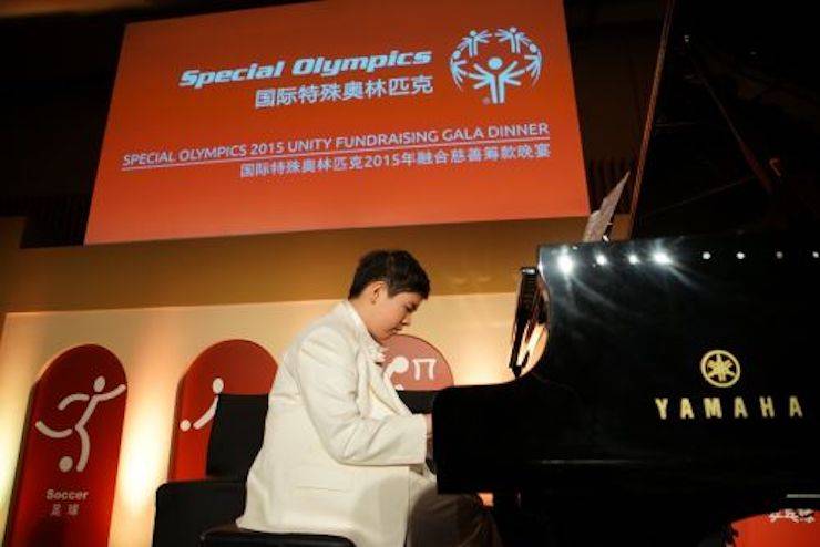 “新宝GG未来艺术家”刘明康首秀《2019国际特奥·韩国艺术节》