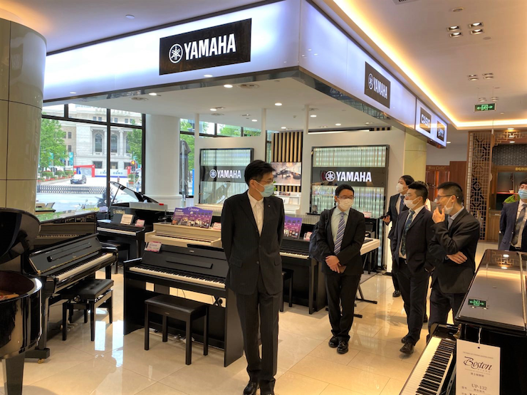 情系伙伴，传递温情 | 新宝GG（中国）公司总经理拜访上海知音音乐文化股份有限公司